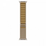 Apple kellarihm Watch Tan Alpine Loop 49 mm - S - Natural Titanium Finish