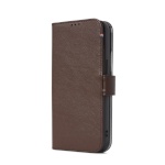 Decoded kaitsekest Leather Detachable Wallet iPhone 13 Pro pruun