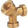 Gardena otsik 07155-20 Brass 2-Way Distributor 3/4", kuldne