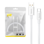 Baseus laadimiskaabel USB do USB-C Superior 100W 1m valge