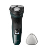 Philips pardel X3002/00 Series 3000X Wet&Dry Electric Shaver, must/tumeroheline