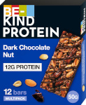 BE-KIND proteiinibatoon Protein Tumešokolaadi Pähkel, 50 g, 12 pakk