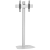 Vogels seinakinnitus F1544 TV Stand hõbedane-must 7951014