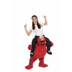 Maskeraadi kostüüm täiskasvanutele My Other Me Elmo Ride-On Üks suurus