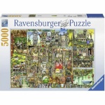 Ravensburger pusle Weird Town / Colin Thompson 5000-osaline