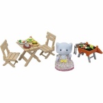 Sylvanian Families mängukomplekt BBQ Picnic Set Elephant Girl