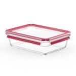 Tefal toidukarp MasterSeal Glass Storage Box, 2L, punane