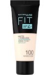 Maybelline jumestuskreem Fit Me! Matte + Poreless 30ml, 100 Warm Ivory, naistele