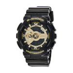 Casio G-Shock meeste kell GA-110GB-1AER must kuld hall (Ø 55 mm)