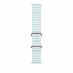 Apple kellarihm Watch Ice Blue Ocean Band 49 mm - Natural Titanium Finish