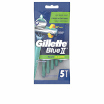 Gillette Ühekordsed žiletid Blue II Plus Slalom 5tk