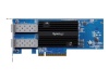 Synology Synology E25G30-F2 Dual-port 25GbE SFP28 add-in card designed -> accelerate bandwidth-intensive workflows