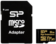 Silicon Power mälukaart microSDHC 32GB High Endurance + adapter