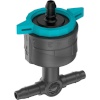 Gardena ridatilguti 13314-20 Micro-Drip System Adjustable Row Dripper 1-8 l/h, must/sinine