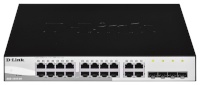 D-Link switch -16 10/100/1000 Base-T port with 4 x 1000Base