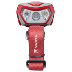 Varta LED pealamp Outdoor Sports H20 Pro, 200lm, punane