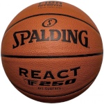 Spalding korvpall Basketball React TF-250 Logo Fiba 76967Z 7