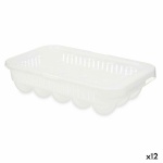 Kinvara Munahoidja valge läbipaistev Plastmass 17,5x7x28,5cm 12 Ühikut