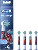 Braun lisaharjad Oral-B EB10-4 Kids Spiderman, 4tk