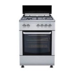 Schlosser gaasipliit elektriahjuga FS5406SAZM Gas Stove with Electric Oven, hõbedane