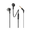 JBL juhtmega kõrvaklapid Tune 205 In-Ear Headphones, must/hõbedane