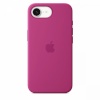 Apple kaitsekest Silicone case for iPhone 16e - Fuchsia