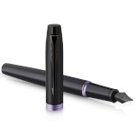 Parker IM Vibrant Rings amethyst lilla Fountain Pen M