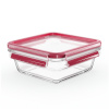 Tefal toidukarp MasterSeal Glass Storage Box, 0,8L, punane