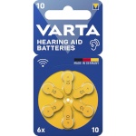 Varta patarei 1x6 Hearing Aid Batteries Type 10 24610101416