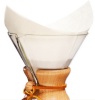 Chemex filterpaber Pre-folded Square Filter Paper, 100tk