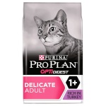 Purina Nestle kuivtoit kassile Pro Plan Delicate OPTIDigest Adult Turkey, 10kg 