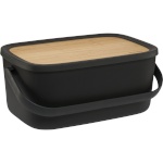 Brabantia leivakast Nic Bread Bin, tumehall