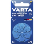 Varta patarei 1x6 Hearing Aid Batteries Type 675 24600101416