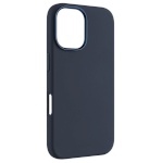 Fixed MagFlow | Back cover | Apple | iPhone 16 | Liquid silicon | sinine