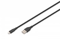 Digitus kaabel Lightning to USB-A Cable AK-600108-010-S