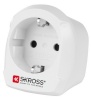 SKROSS reisiadapter EUR -> UK, maandatud