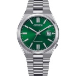 Citizen meeste kell TSUYOSA AUTOMATIC roheline Hõbedane (Ø 40 mm)