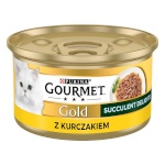 Purina Nestle kassitoit Gourmet Gold Succulent Delights Chicken, 85g