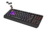 Genesis klaviatuur THOR 230 | Mechanical Gaming Keyboard | Wireless | US | must | 2.4 GHz, Bluetooth, USB | Outemu punane