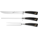 Berkel kööginuga Elegance Glossy must Roast-Set 3-osaline