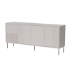 Cama Meble puhvetkapp 4D chest of drawers ABI 200x45x88 cashmere matt