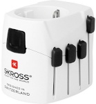 SKROSS reisiadapter World Adapter PRO EUR -> Maailm, maandatud