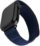 Fikseeritud kellarihm nailonrihm nutikellale, Apple Watch Ultra 49mm, tumesinine