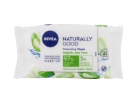 Nivea niisked salvrätikud Naturally Good Organic Aloe Vera 25tk, naistele