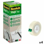 Scotch kleeplindi komplekt Magic läbipaistev 9tk 19 mmx33 m 4tk