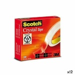 Scotch kleeplint Crystal läbipaistev 19 mmx66 m 12tk