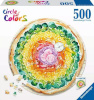 Ravensburger pusle Circle of Colors Pizza 500-osaline