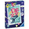 Ravensburger maalimiskomplekt CreArt for kids mermaid