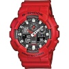 Casio käekell G-Shock GA-100B-4AER Herenhorloge 51 mm - Rood