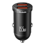 Mcdodo CC-2950 autolaadija, 2x USB, 15.5W (must)